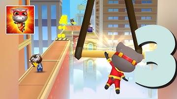 Talking Tom Hero Dash Run Gameplay Walkthrough iOS #3