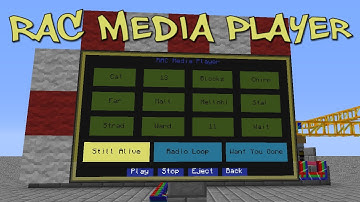 RAC Media Player by neonerZ - Tutorial (ComputerCraft, RP2, BC)