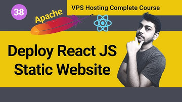 Deploy React JS Static Website on VPS Hosting Remote Server (Hindi)
