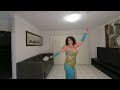 180 VR Life Footage - Belly dancing at home with Miramar