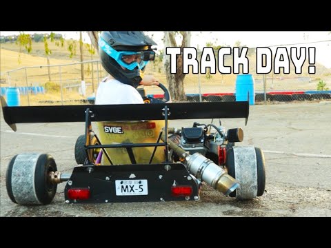 Go Kart Drifts AT THE TRACK!