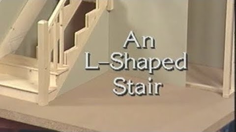 How to Build Stairs An L-Shaped Stair