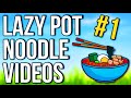 Lazy Pot Noodle Dorm Room Cooking ASMR Videos #1