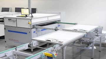 Led Sun simulator full automatic --  I-V measurement with motorized Ecosun10L