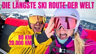 Schaffen Wir Die Längste Ski Route Der Welt Ca 88 Km 20000 Hm Kitzbühel - Ski Welt