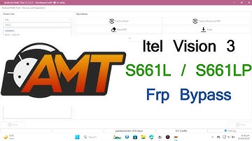 Vision 3 S661L / S661LP Frp Bypass Android Multi Tool 2025