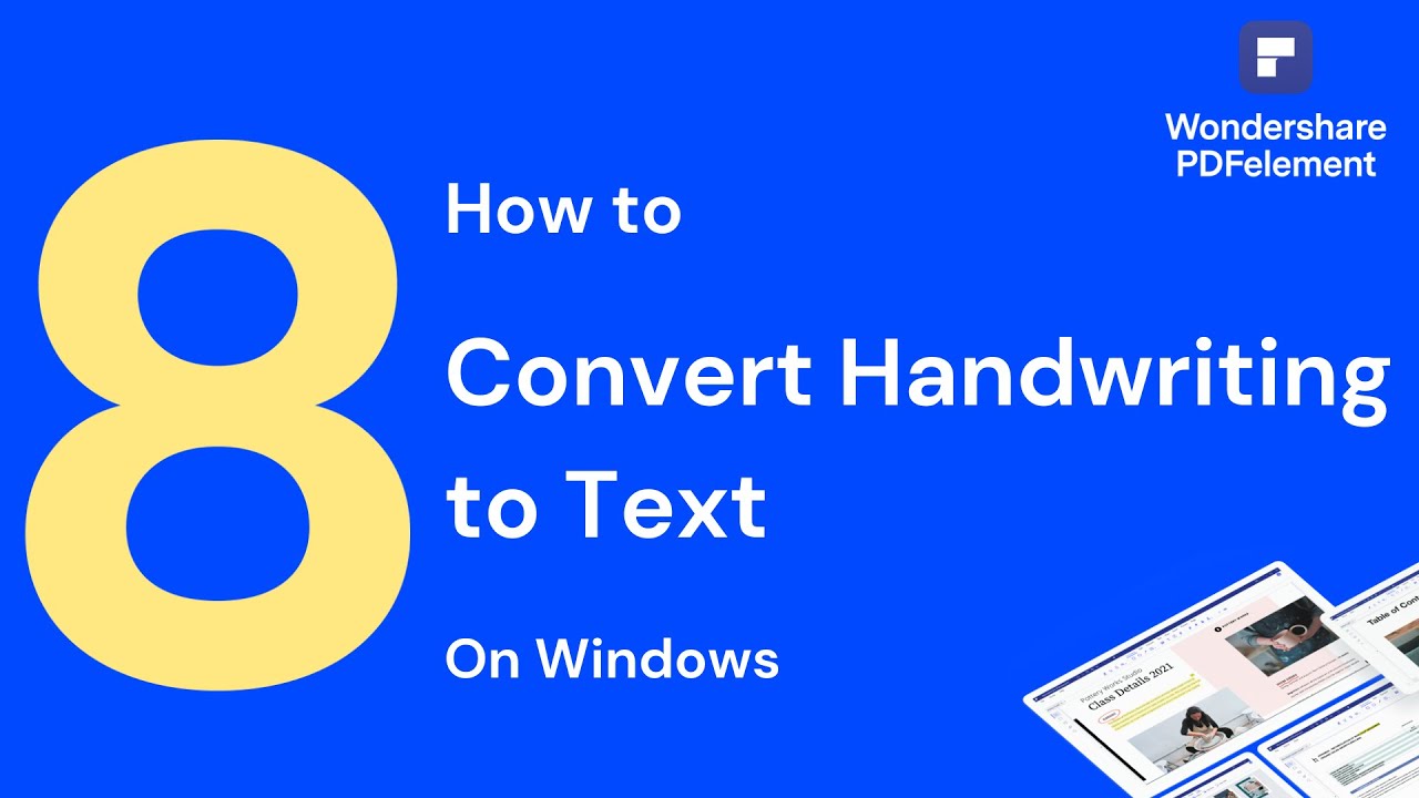 5 Easiest Ways To Convert Handwriting To Text For Free 2023