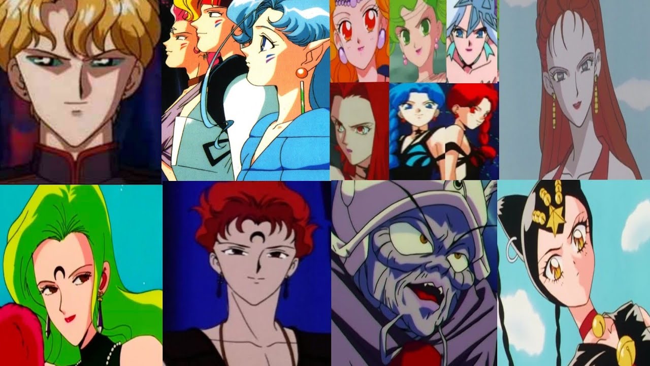 Defeats of my favorite Sailor moon villians part 2. - YouTube