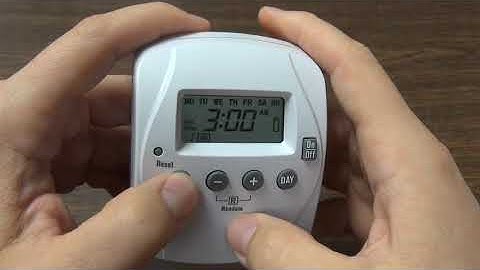 Timer - TND002 Instructional Video - How to Use
