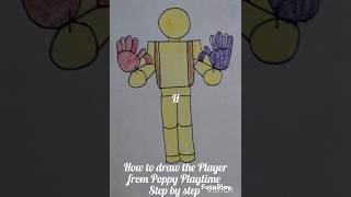 #howtodraw#player#poppyplaytime#easy#drawing#tutorial#shorts#shortvideo#youtubeshorts#ytshorts#short