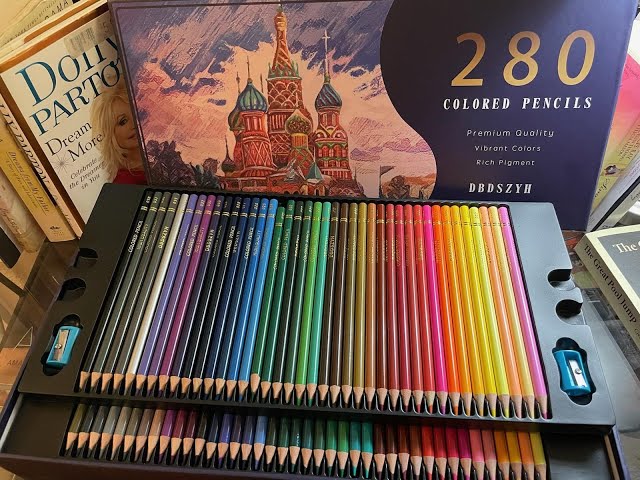 DBDSZYH 280 Color Artist Colored Pencils Set 