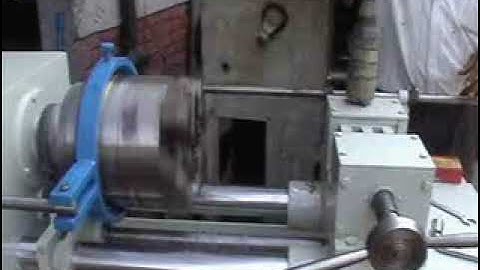 Scaffolding pipe threading machine 4 tpi acme thread cutting with chaser machine