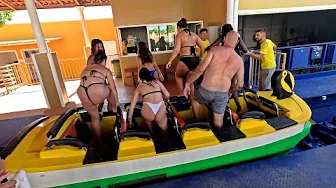 Water Coaster at AquaShow Waterpark in Portugal