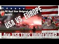 USA VS. EUROPE / Are US fans underated? - REACTION - Hmmm I wonder who has more passionate fans? lol