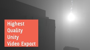 Unity Recorder - Highest Quality Export Technique (Tutorial)