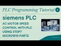 AC Motor Speed Control With PLC using Step7 Microwin Part2