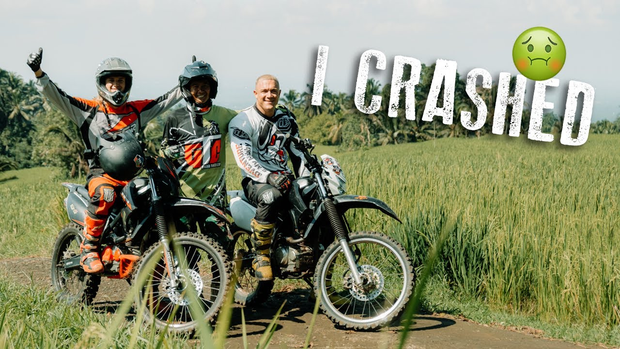 I HURT MYSELF | BALI DIRTBIKE ADVENTURE