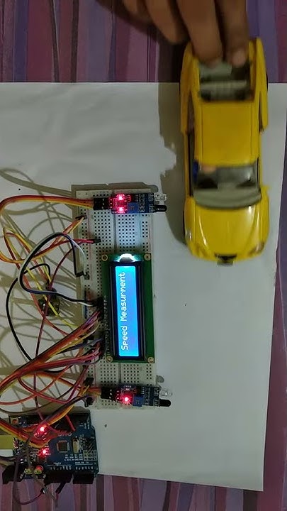 Arduino Speed Detector with IR Sensor on LCD Display - YouTube