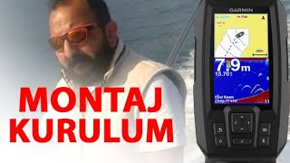 Tekneye Balık Bulucu Montajı Nasıl Yapılır Garmin Striker Plus 4 Montaj ve Ayar