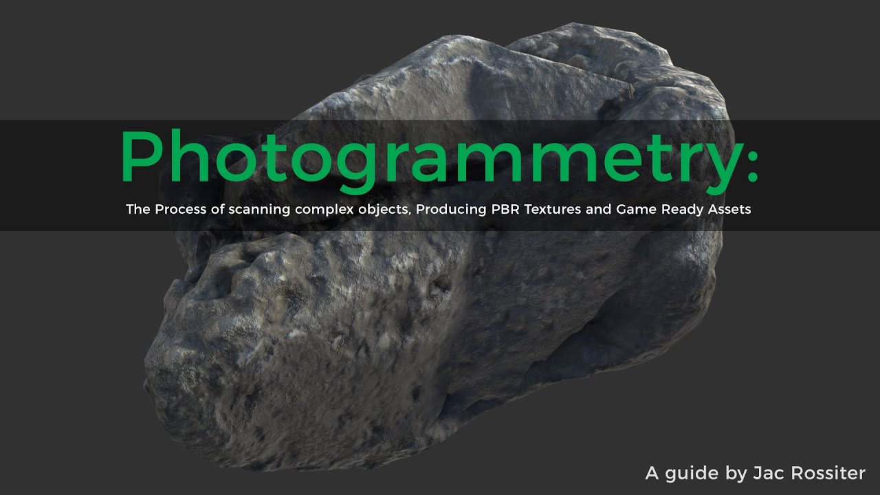 Scanning a Rock - My Process Explained - YouTube