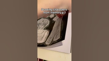 Drawing characters from memory part 1 #art #drawing #fyp #fy