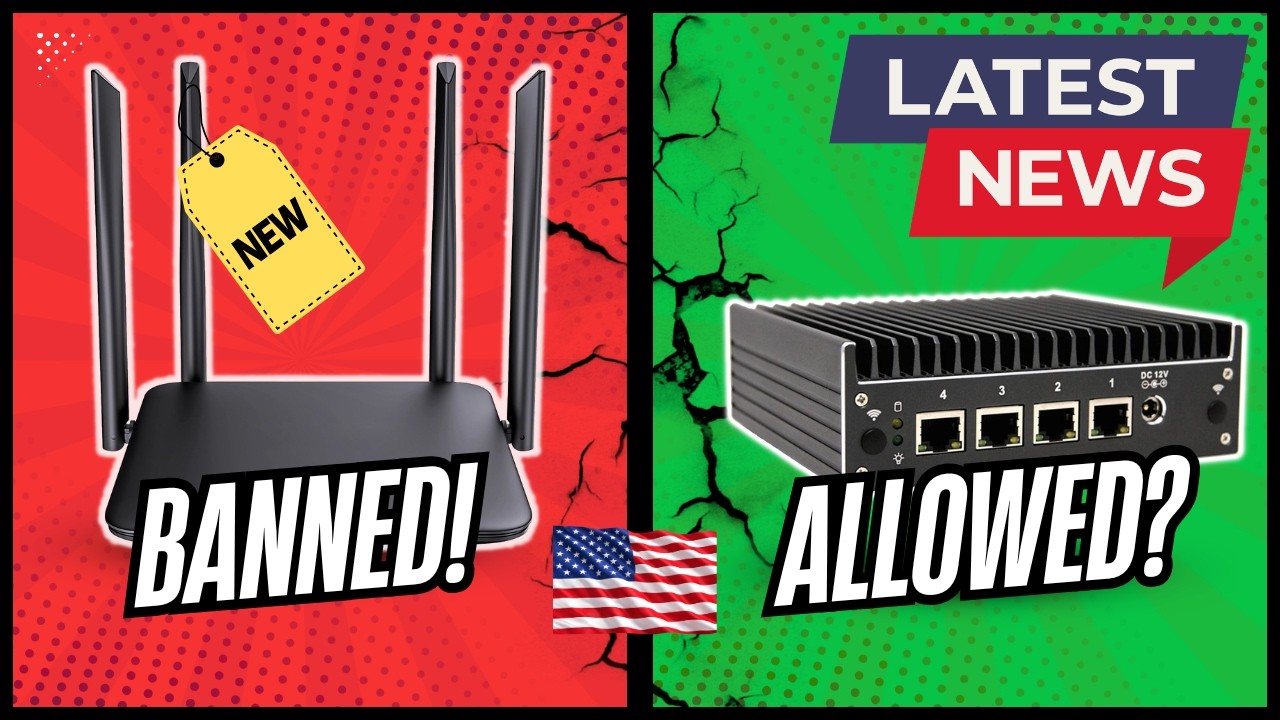 Fcc Router Ban Overview FCC Bans New Foreign Consumer Grade Router Models in the U.S.! - YouTube