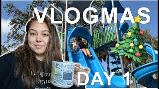 🎄 Vlogmas Day 1 Hanging Out & Going to the Park 🛝 #momlife #sahm #vlogmas2022 #vlogmas #Vlogmasday1