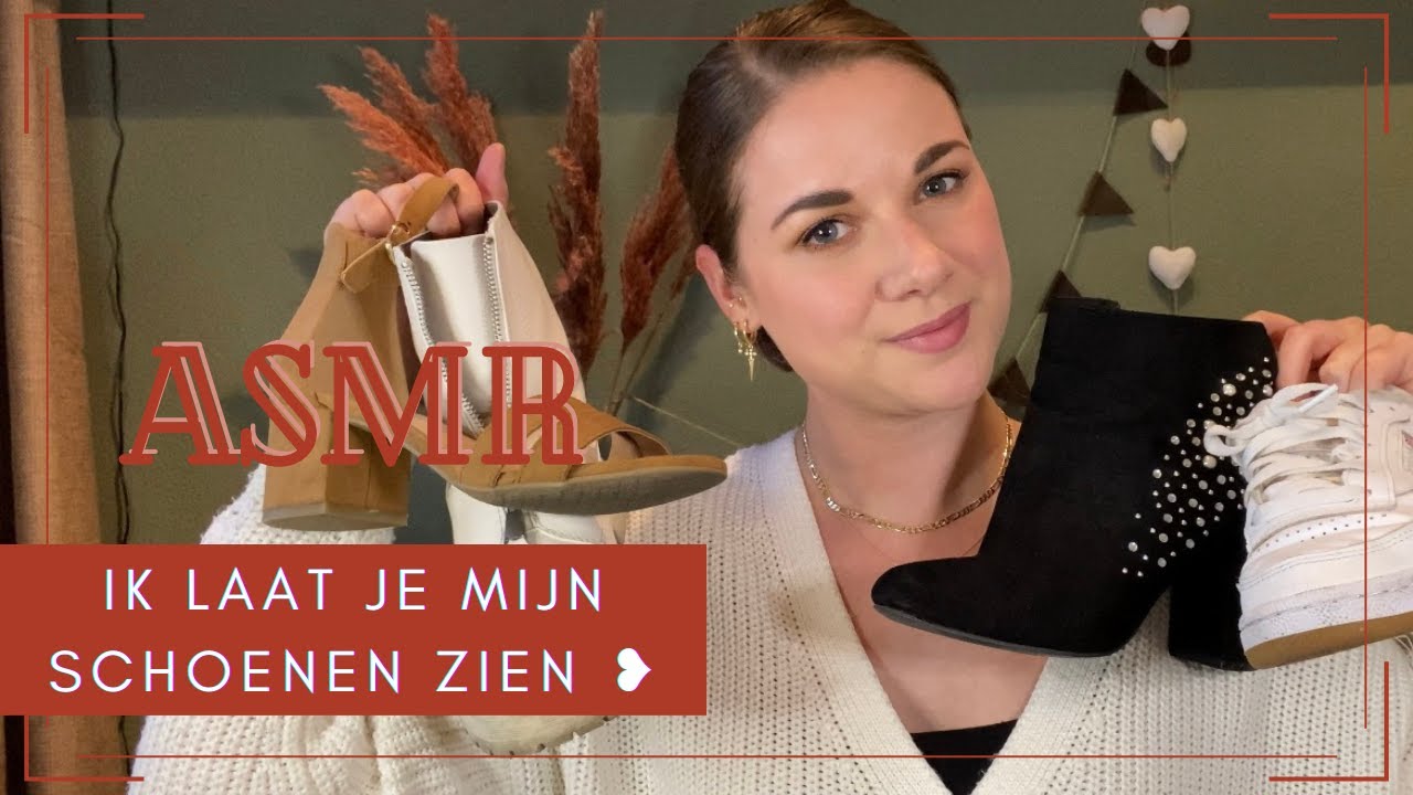 ASMR | ☆ Ik laat je mijn schoenen zien ☆ | heel veel lekkere schoen geluidjes | Dutch | ASMaRja
