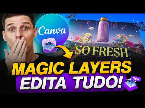 Canva Magic Layers! O recurso que MUDA TUDO