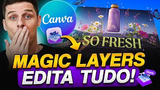 Canva Magic Layers! O recurso que MUDA TUDO