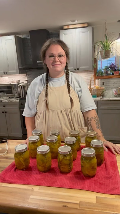 Canning Bread and Butter Pickles