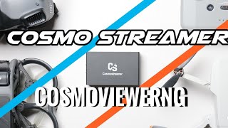 How to use the Cosmostreamer software for DJI drones screenshot 2