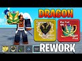 Finally dragon rework update is here blox fruits