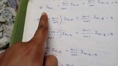 reduction formula 8 # integral calculus # TAM3A # explained in Tamil