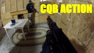 (HD) Airsoft Helmetcam: Lancer Tactical AK74u [9 Kills] @ The Grid Code