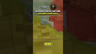 ⚔️ RUSSIAN FORCES SEIZE CONTROL OF KEY SETTLEMENT NOVOIELYZAVETIVKA #russia #ukraine