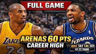 Kobe Bryant vs Gilbert Arenas Career High | Lakers vs Wizards | 12-17-06 FULL GAME Overtime Classic
