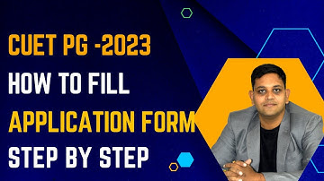 How to fill CUET PG Admission Online Form 2023 Step by Step full Process. CUET PG 2023 | CUET PG.