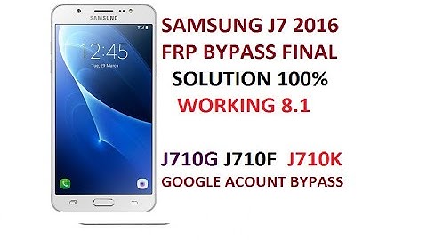 samsung j7 6 frp bypass 2022 || samsung j7 6 google account bypass || samsung j7 2016 frp bypass 8.1