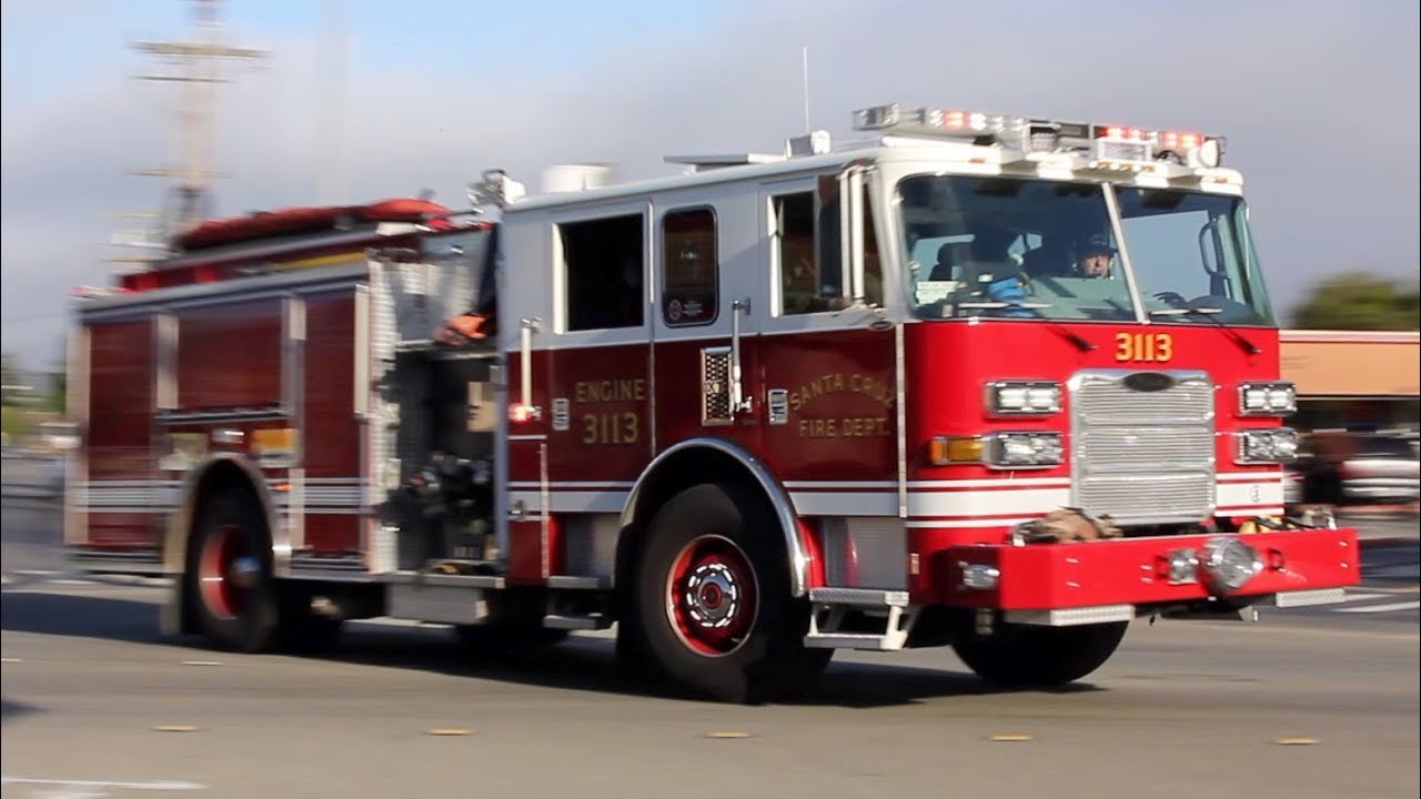 Fire Trucks, Rangers, and Ambulances Responding Compilation Part 21 - YouTube