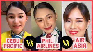 Cebu Pacific VS Philippine Airlines VS Air Asia PA Announcement