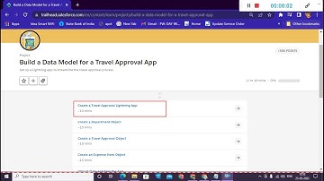 Create a Travel Approval Lightning App | Build a Data Model for a Travel Approval App | Salesforce