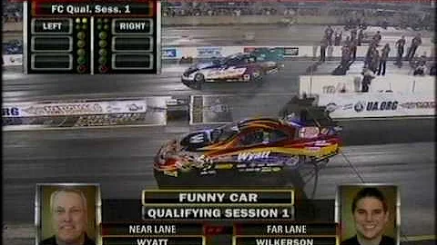 Daniel Wilkerson Funny Car Qualifying United Assoc...