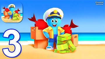 Fish-Mish - Gameplay Walkthrough Part 3 Stickman Fish Port Shop New Upgrade (iOS, Android)