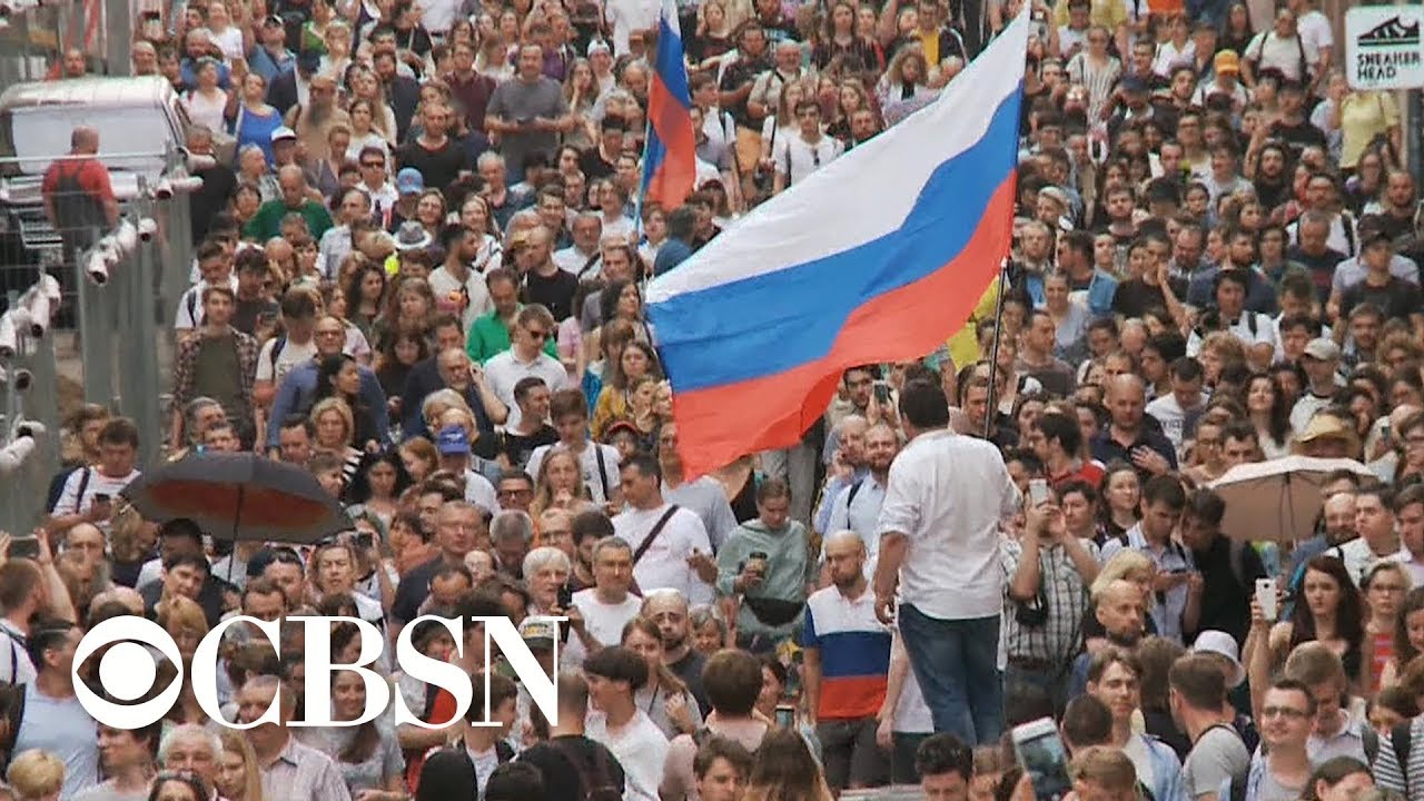 live streaming rmc sport Hundreds arrested during protest in Moscow