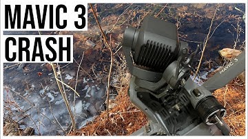 Mavic 3 Crash: Be Very Careful Around Tree