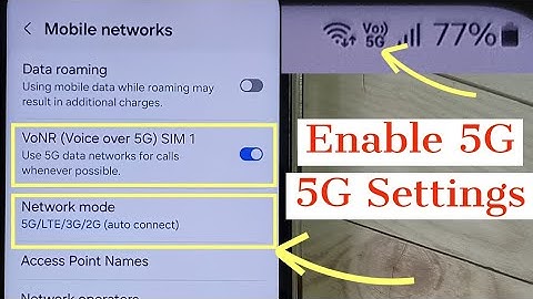 How to Enable 5G on Samsung Galaxy Note 20 | 5G Settings | Activate 5G | Turn ON 5G