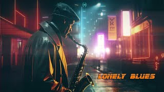 Lonely Blues * Relaxing Blade Runner Soundscape * Cyber Blues Ambient Music