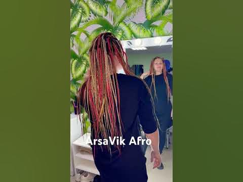 ДЕ косы на андеркат - YouTube