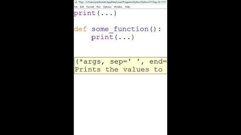Python Basic Example| Ellipsis - Python object using three times dots | Must Watch